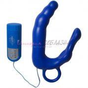 Водонепроницаемый массажер Pleasure Wand extra large синий