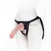 Реалистичный фаллоимитатор на трусиках Harness из киберкожи