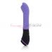 Фиолетовый вибромассажер из силикона TANTRIC AURA MASSAGER, 10 режимов вибрации 