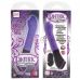 Фиолетовый вибромассажер из силикона TANTRIC AURA MASSAGER, 10 режимов вибрации 