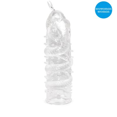 Насадка закрытая crystal sleeve snakes в форме змеи